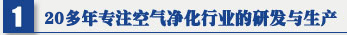15年專注吊頂式空氣凈化器行業(yè)的研發(fā)與生產(chǎn)